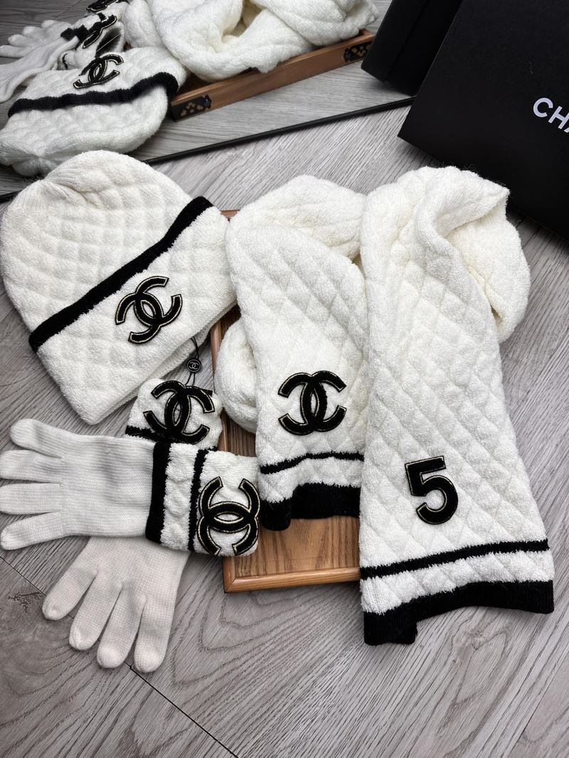 Chanel Caps Scarfs